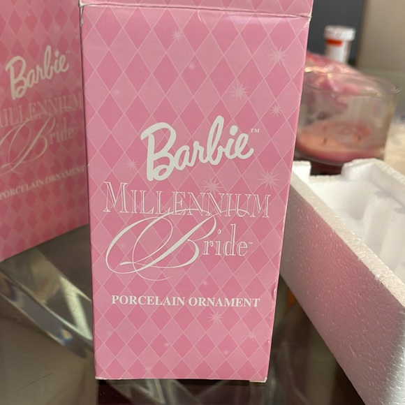 Barbie millennium bride porcelain ornament Avon exclusive collectors vintage - Picture 2 of 6
